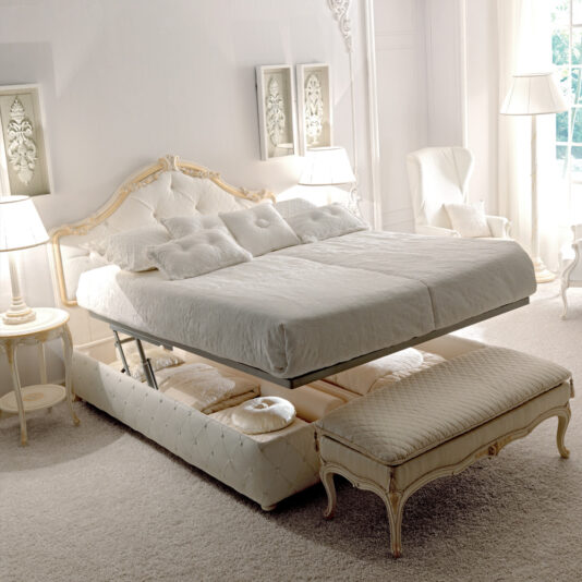 Italian Luxury Bed With Storage