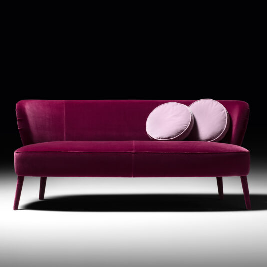 High End Velvet Day Sofa