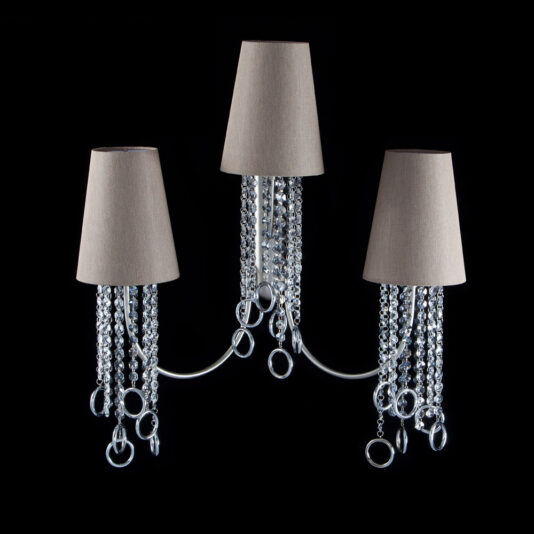 Modern Italian Crystal Wall Light