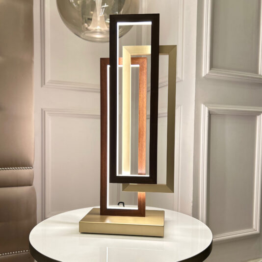 Modern Italian Geometric Designer Table Lamp