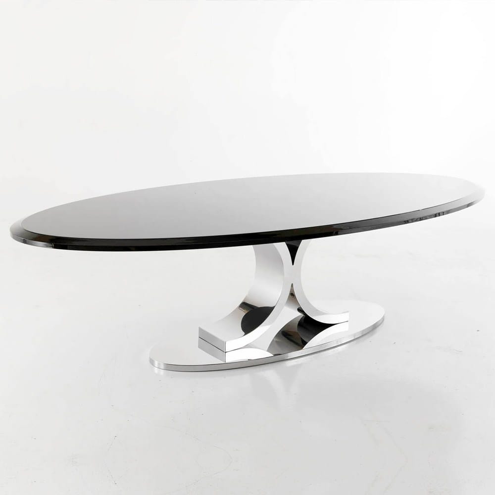 High End Designer Italian Oval Dining Table