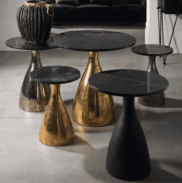 2018-Trends-metallic-marble-side-table