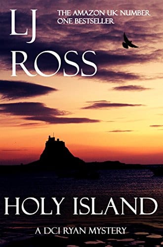 Holy Island by L J Ross, front cover, holiday reading