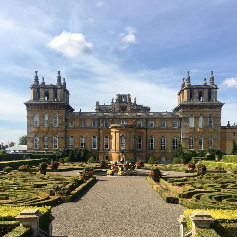 View of Blenheim Palace, Salon Privé 2018