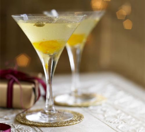 3 of the Best Christmas Cocktails bitter orange and cardamom martini