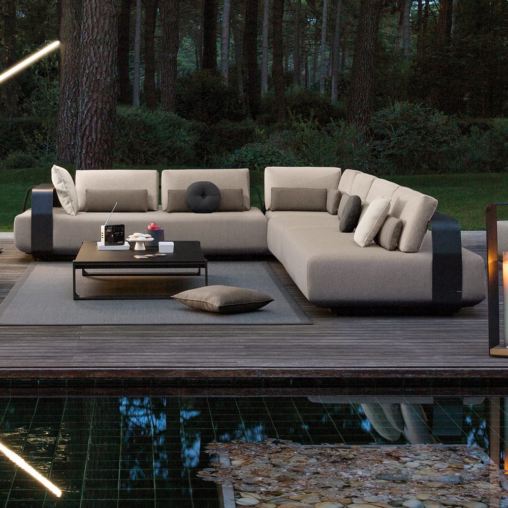 As seen in BIID newsletter, luxury outdoor furniture