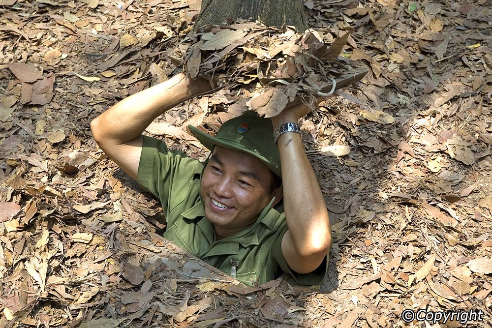 Vietnam, Cu Chi Tunnels, Ho Chi Minh City