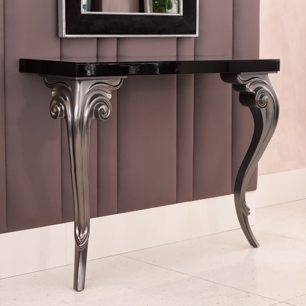 Ex-display-Designer-Elegant-Contemporary-Console-And-Mirror-Set-1