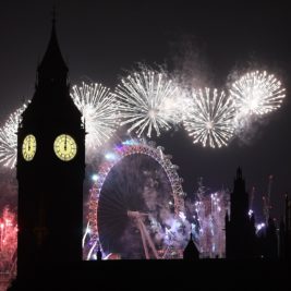 Farewell to 2017 fireworks