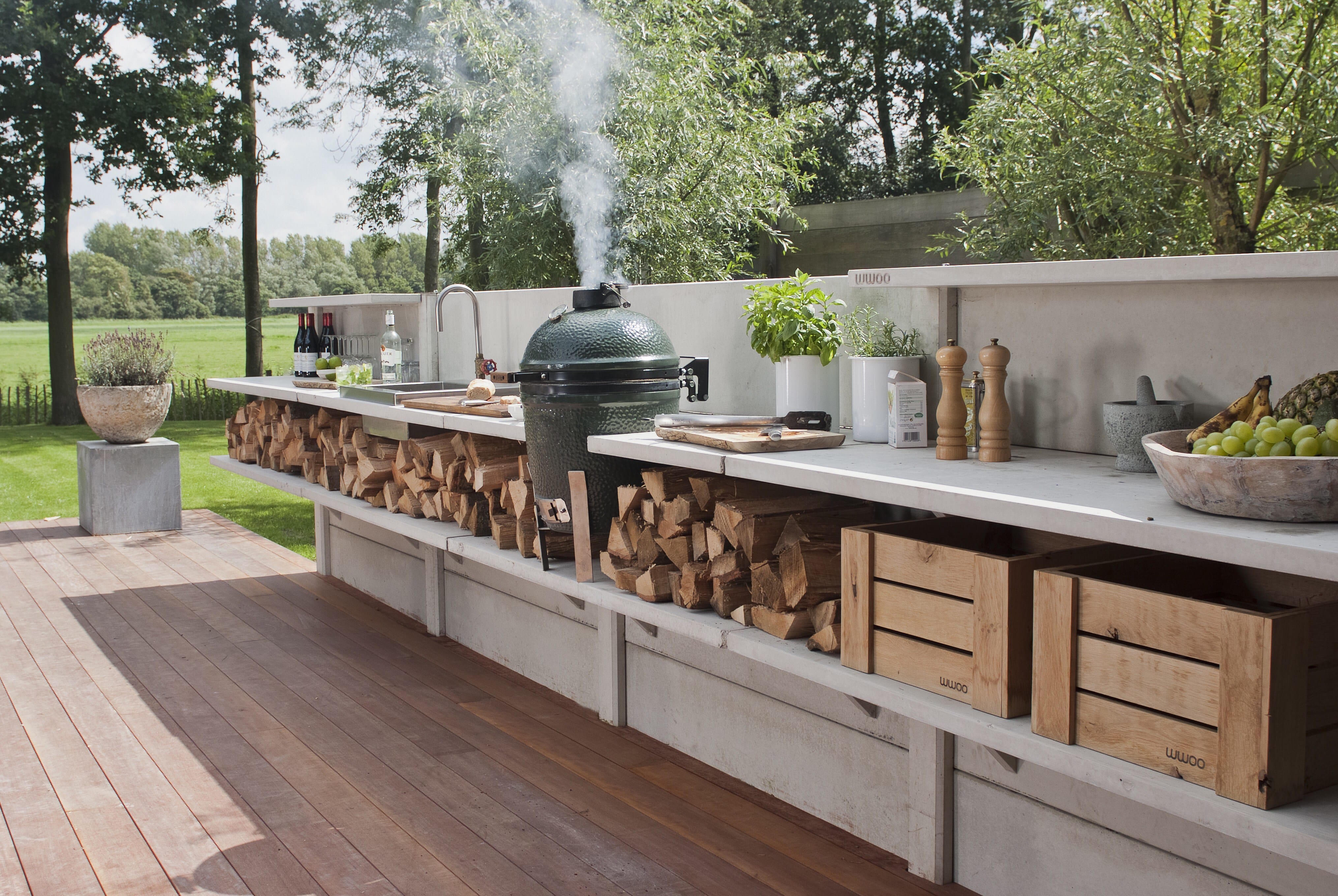 Heston Blumenthal's outdoor kitchen garden trends 2018