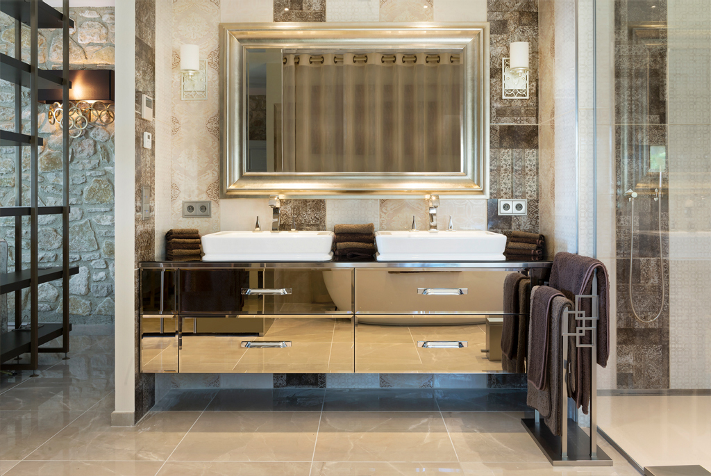 South of France interior design project bathroom meet the interior designers