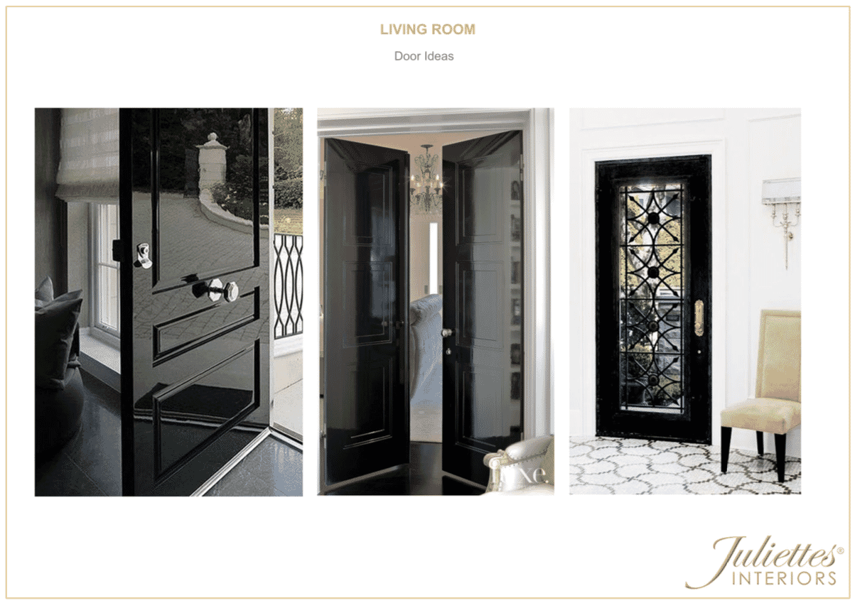 Living room door ideas meet the designers Miki