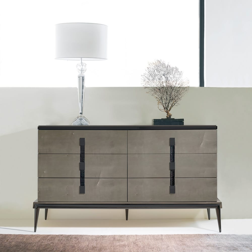 London Collection High Gloss Veneered Chest of Drawers Autumn Arrivals