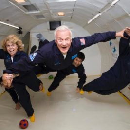 fathers day, zero gravity experience, Buzz Aldrin