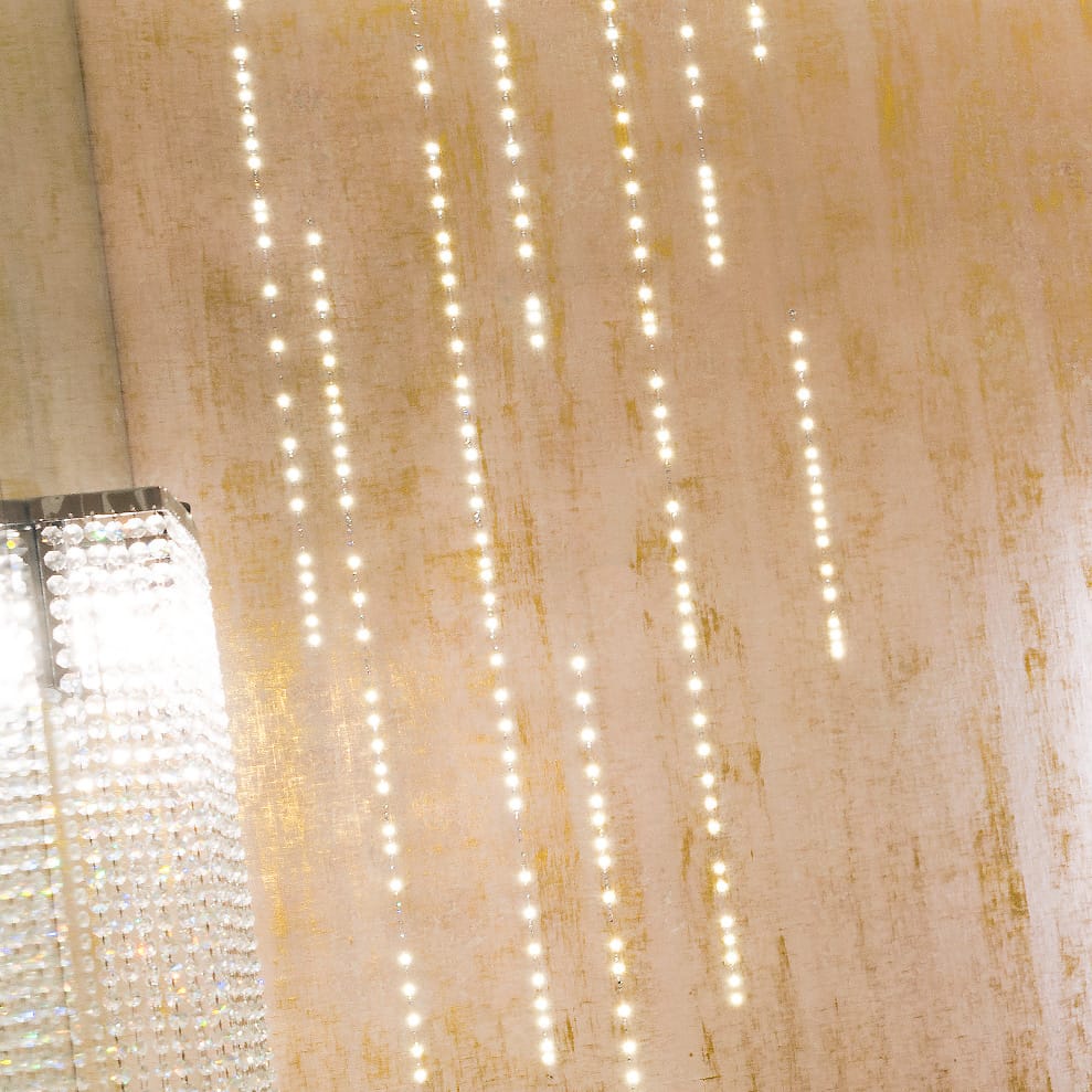 Exclusive Swarovski Crystal Feature Wallcovering