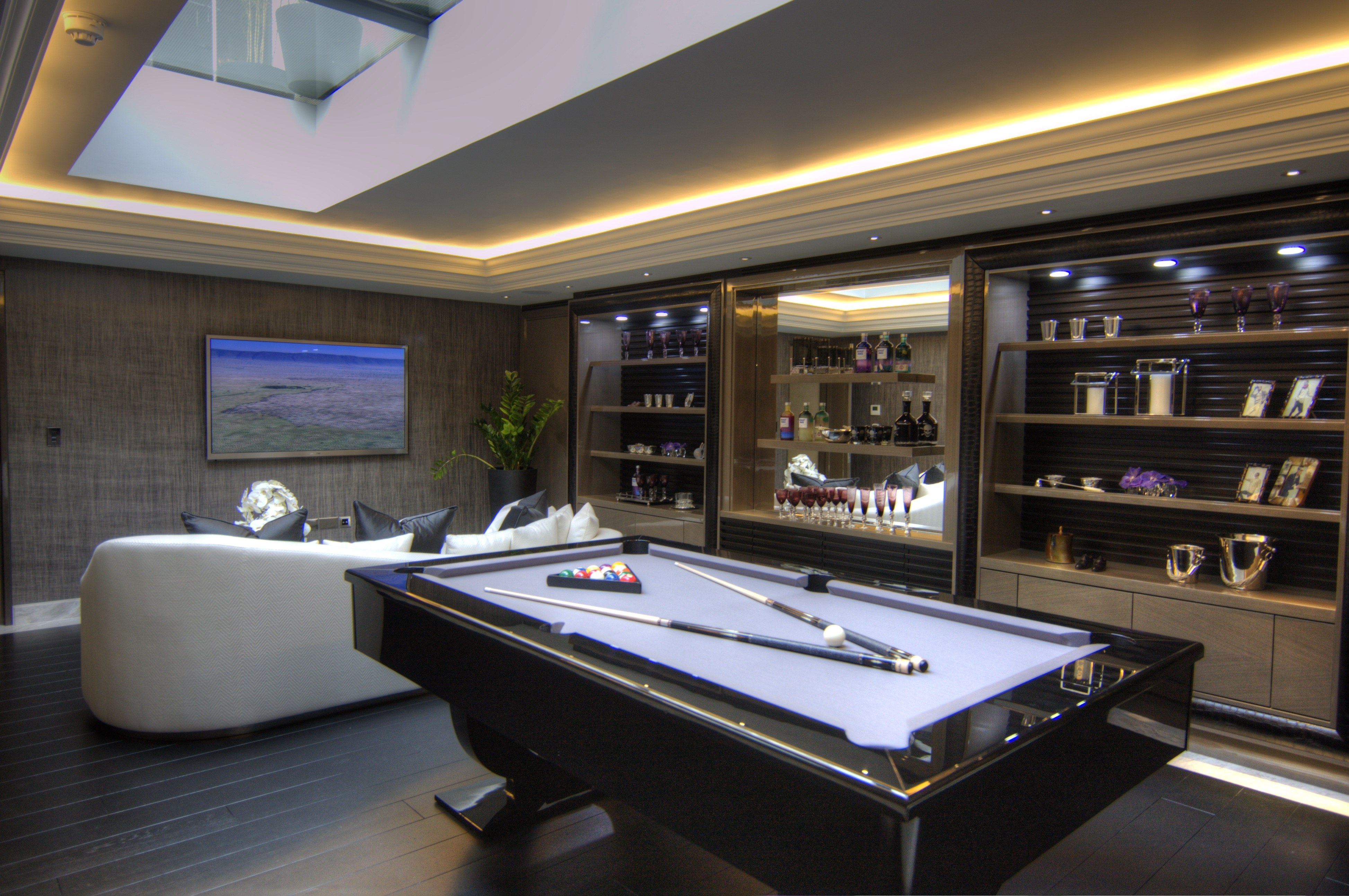 Bespoke games room Juliettes property development service