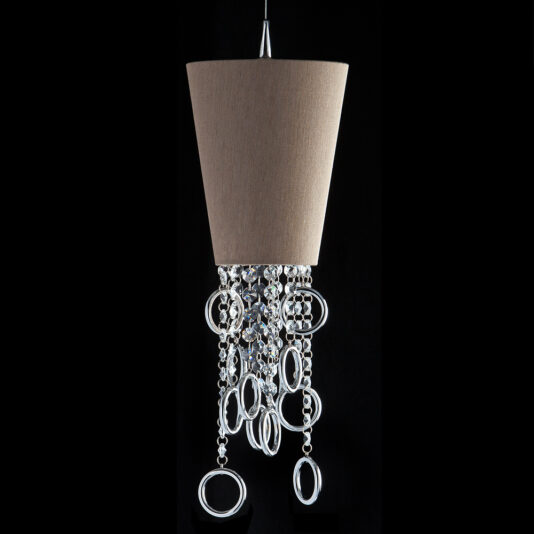 Modern Italian Crystal Pendant Light