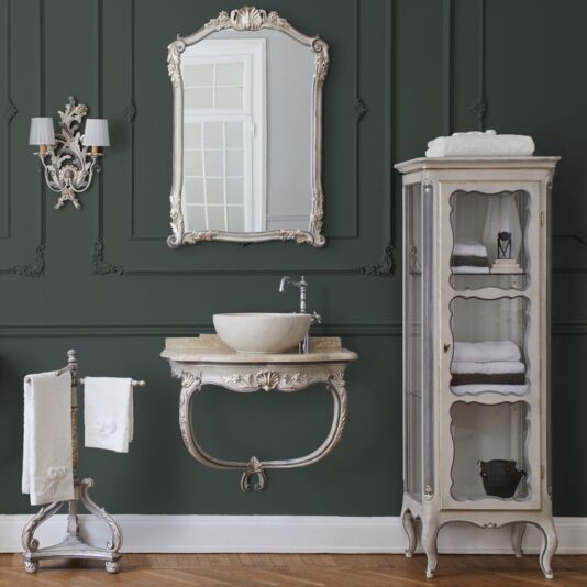 Classic Designer Italian Glass Display Cabinet