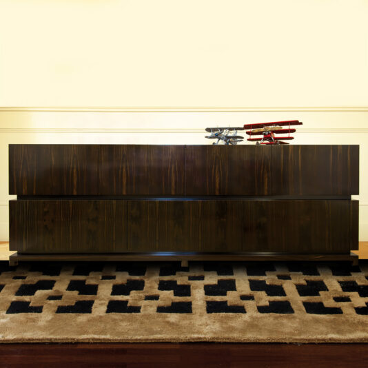 Contemporary Italian Ebony Buffet