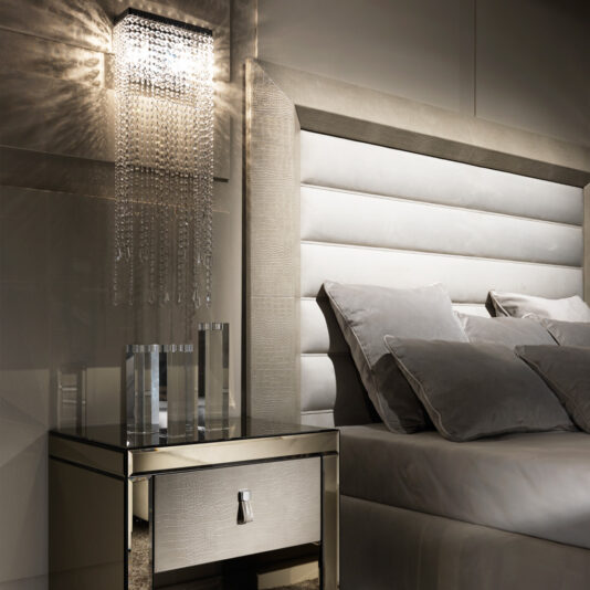 Contemporary Cut Crystal Pendant Droplet Wall Light Contemporary Lead Crystal Pendant Droplet Italian Wall Light