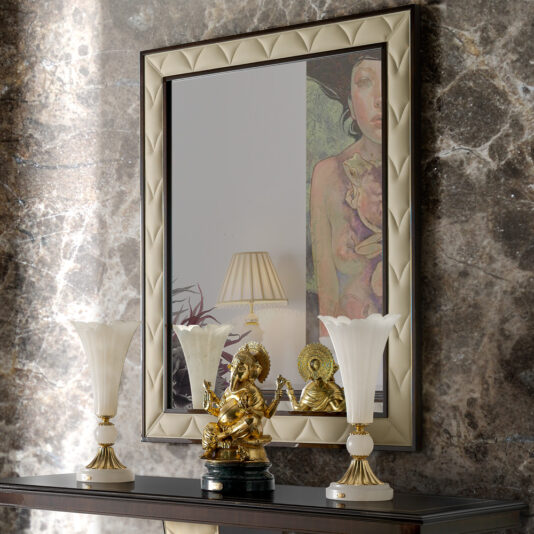 High End Art Deco Inspired Designer Wall Mirror