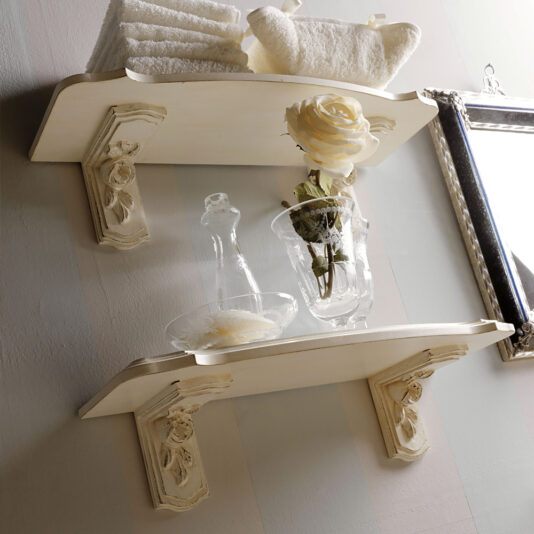 Exclusive Italian Rose Wall Fixing Shelf