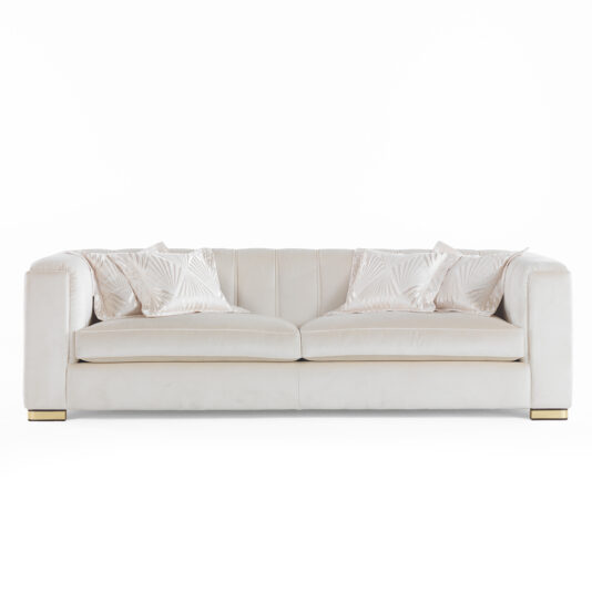 High End Designer Velvet Luxury 3 Seater Sofa