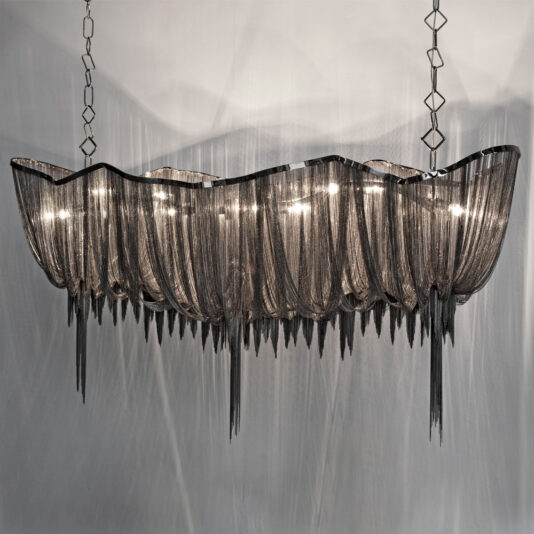 Unique Black Dining Table Chandelier