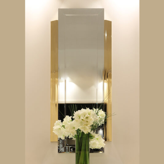 Large Art Deco Venetian Wall Mirror