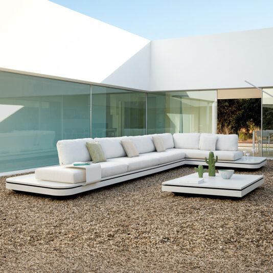 Large Luxury Contemporary Outdoor Modular Corner Sofa