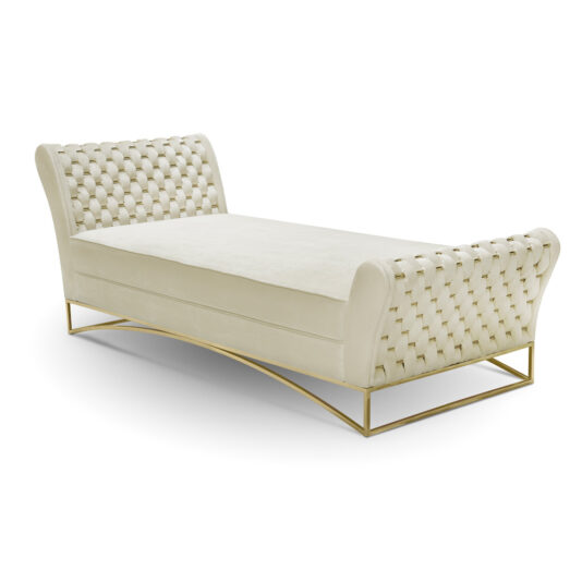 Luxurious Modern Designer Velvet Chaise Longue Luxurious Modern Designer Velvet Chaise Longue