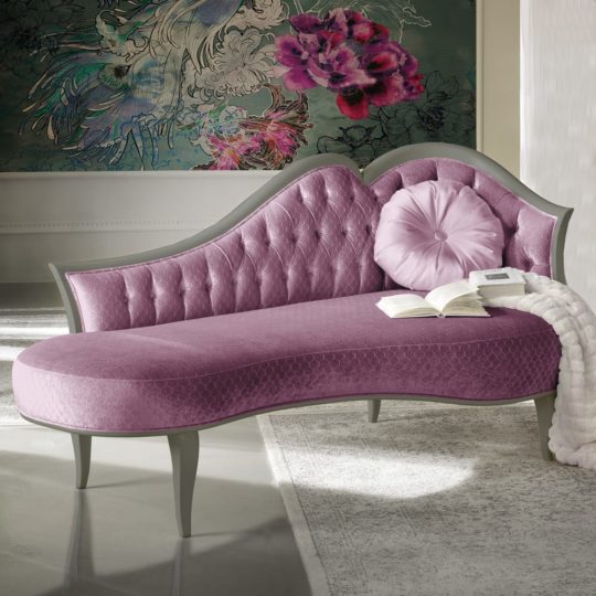 Luxurious Modern Italian Designer Chaise Longue