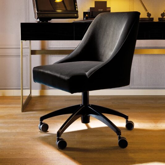 Luxury Modern Velvet Italian Office Swivel Chair