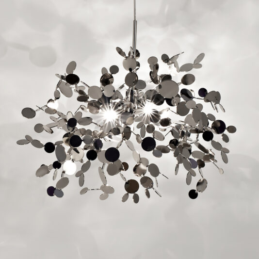 Silver Italian Designer Pendant Light