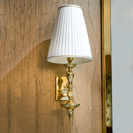 Classic Italian Brass Wall Light