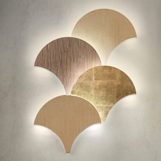 Contemporary Wall Light Set