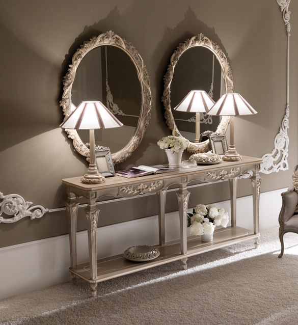 Exclusive Italian Oval Wall Mirror