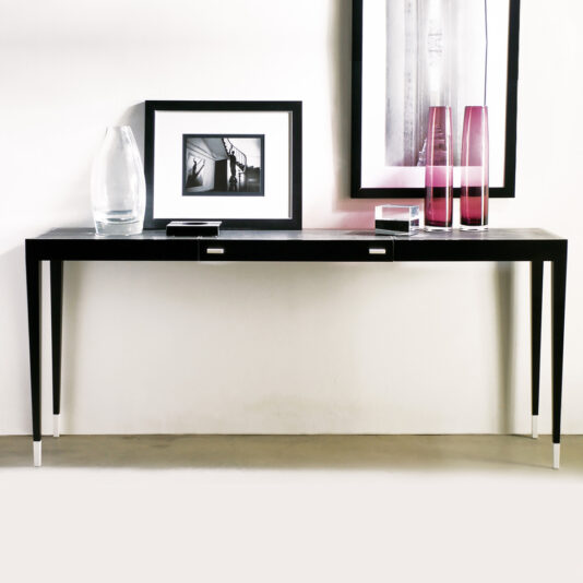 Modern Italian Leather Console