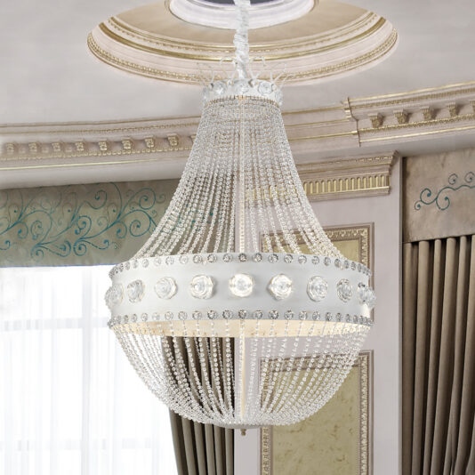 Murano Glass Crystal Chandelier