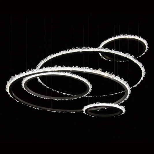 Unique Contemporary Crystal Chandelier