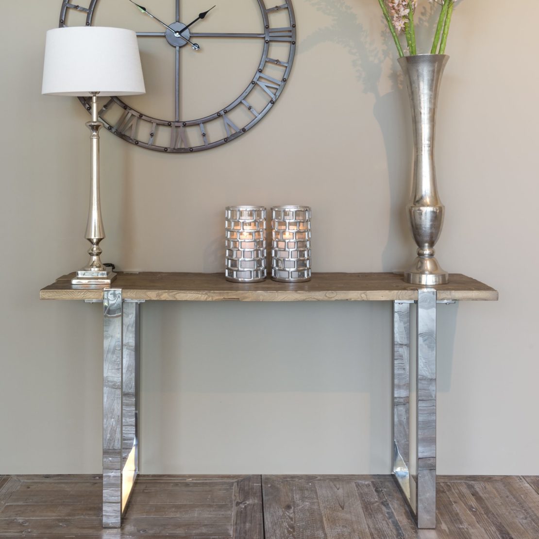 Contemporary Recycled Console Table