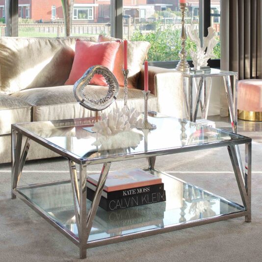 Modern Glass Designer Coffee Table