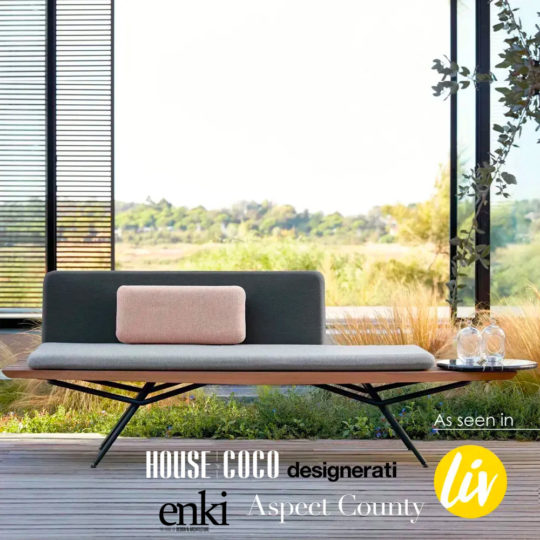 Contemporary Outdoor Designer Sofa