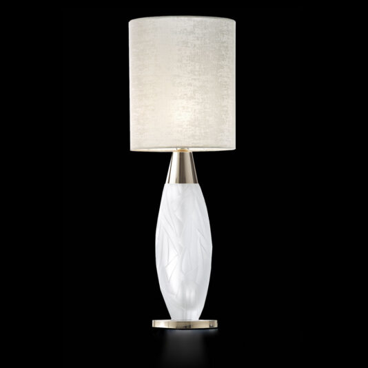 Contemporary Italian Crystal Table Lamp