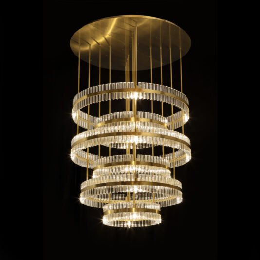 Tiered Ring Chandelier