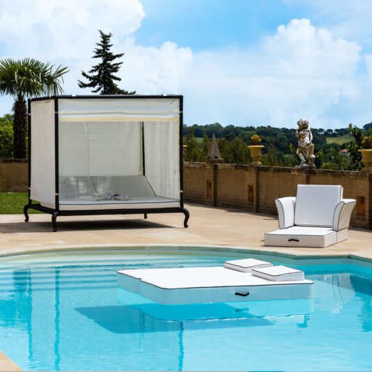 Four Poster Double Sun Lounger