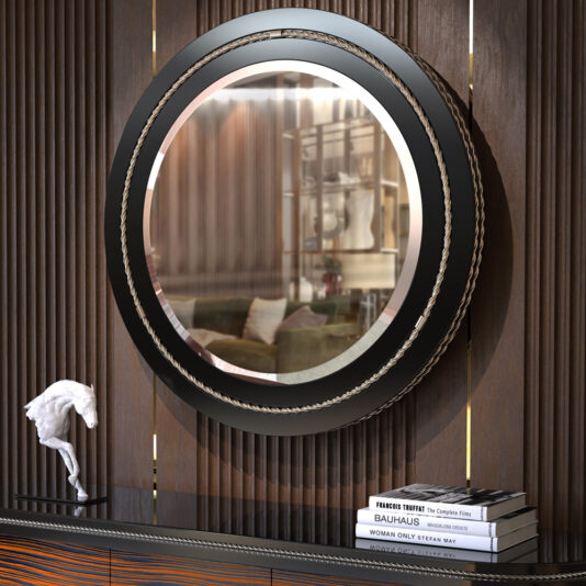 Nautical Round Mirror