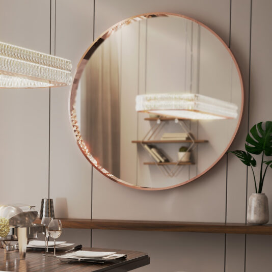 Modern Round Wall Mirror