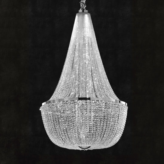 Empire Crystal Basket Chandelier