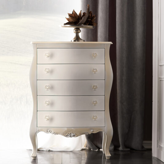 Contemporary 5 Drawer Tallboy